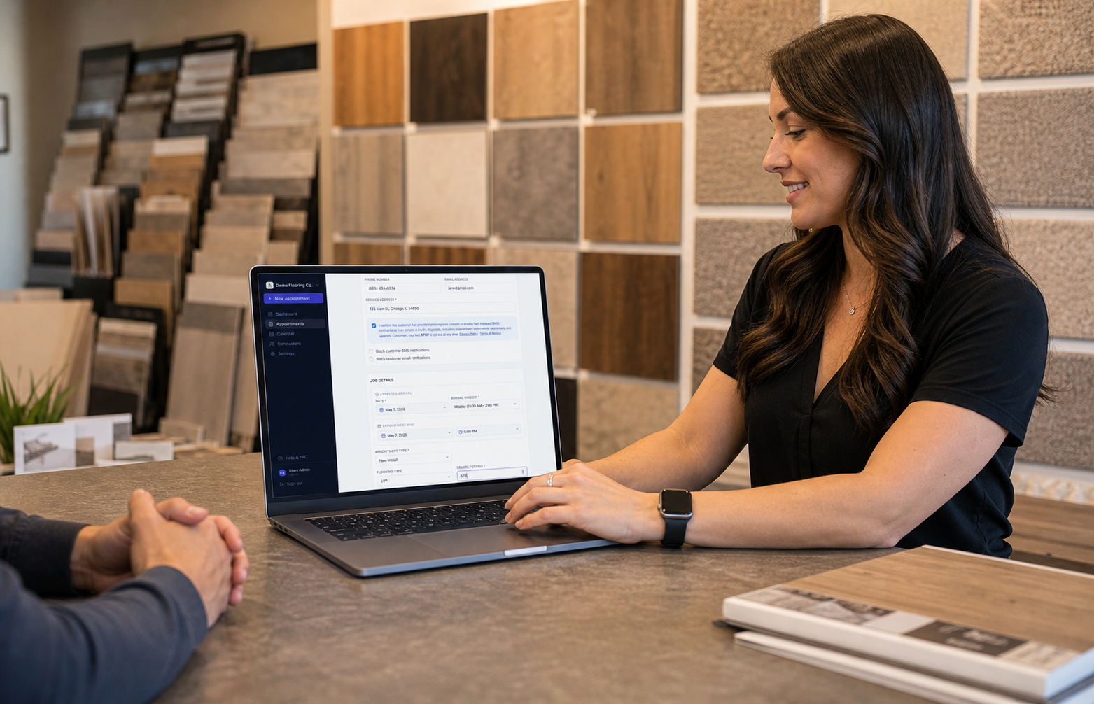 Floor Dispatch — Scheduling Software for Flooring Stores